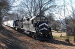 It is 2:30 as RP1 approaches the Railroad Avenue grade crossing 